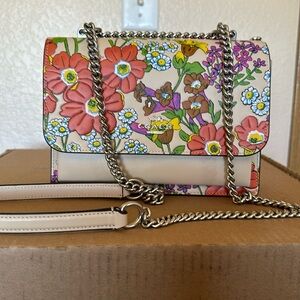 Coach Klare Crossbody Floral Print purse